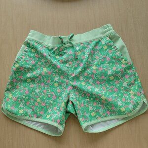 Columbia Shorts Green Youth Girl Medium 10 / 12